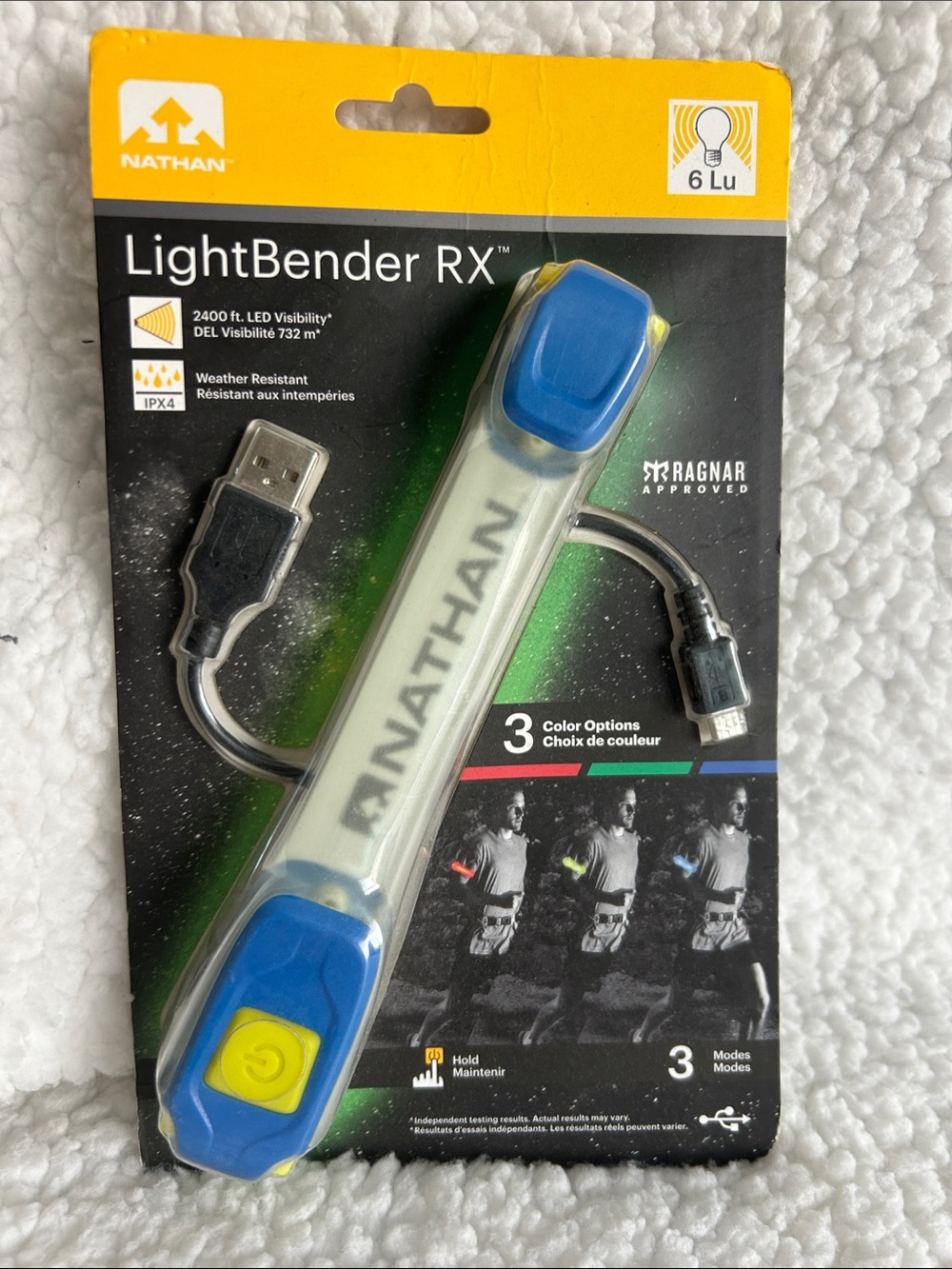 Natan LED Safety one Band Pack- Red, Green or Blue color options